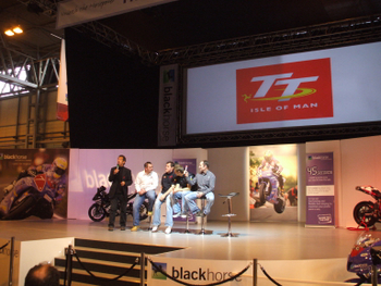The TT 2008 race schedule is announced at the NEC in Birmingham